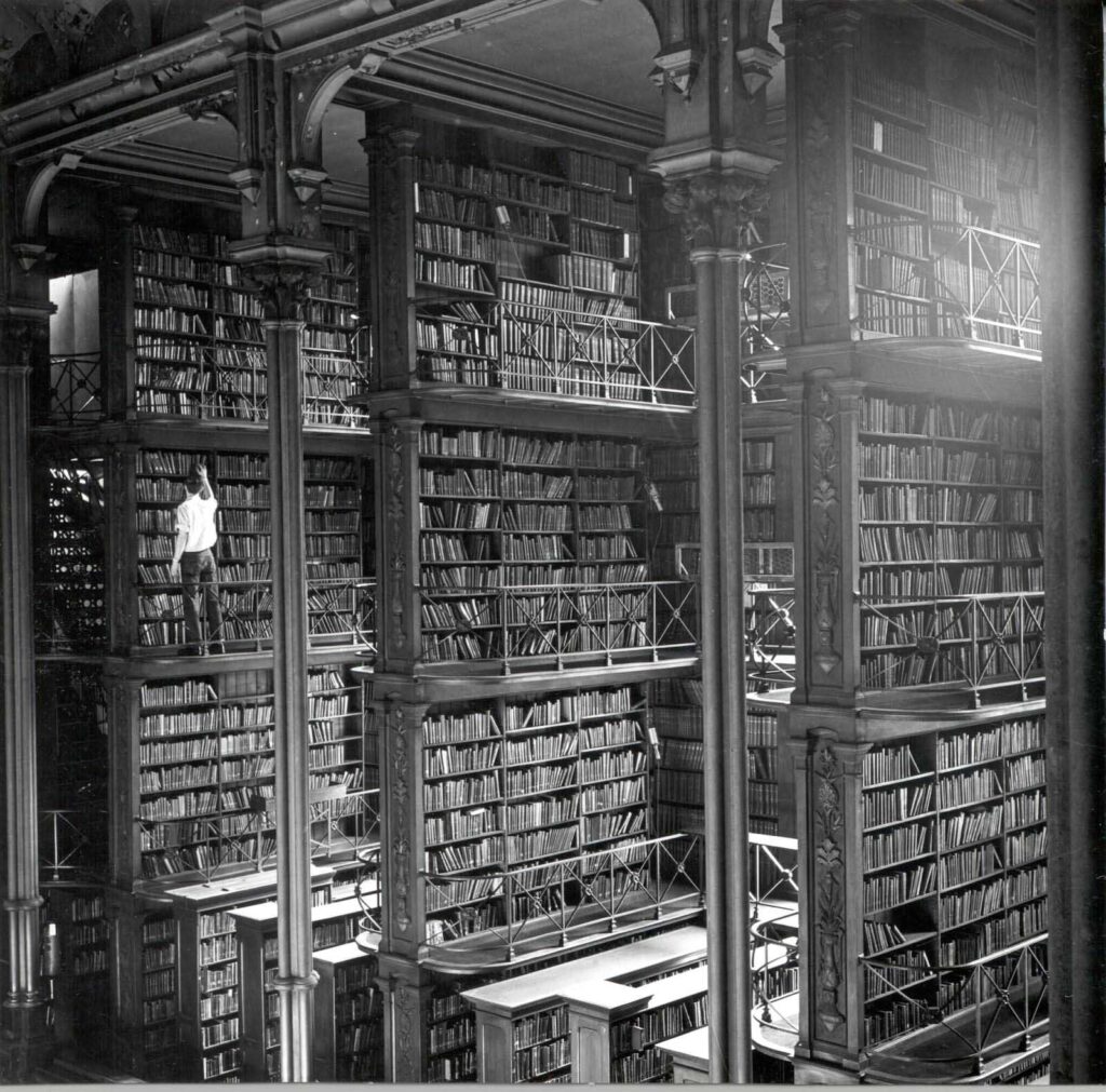 The legacy of a library page in the 1930s and 40s at Cincinnati's most historic building.